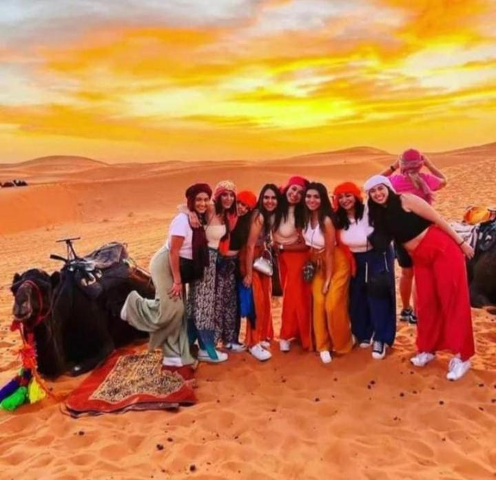 Desert Berber Fire Camp メルズーガ エクステリア 写真